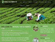 Tablet Screenshot of bengaltea.com